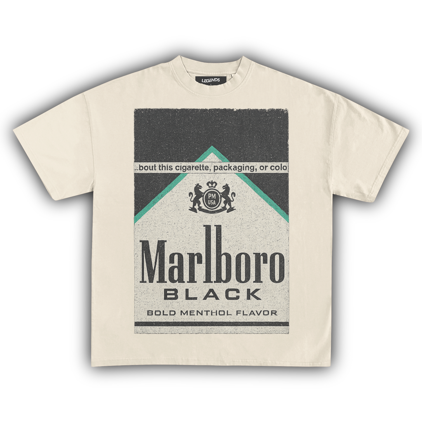 MARLBORO BLACK TEE