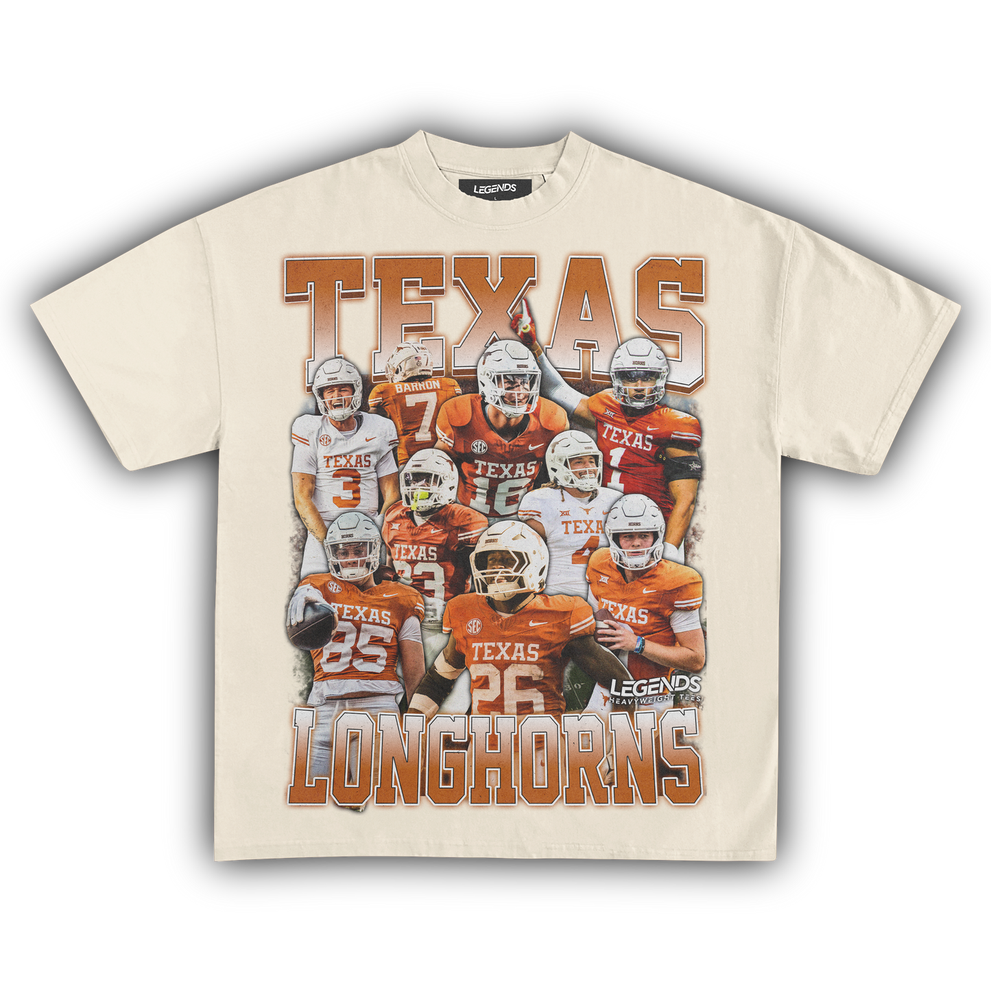 TEXAS LONGHORNS TEE