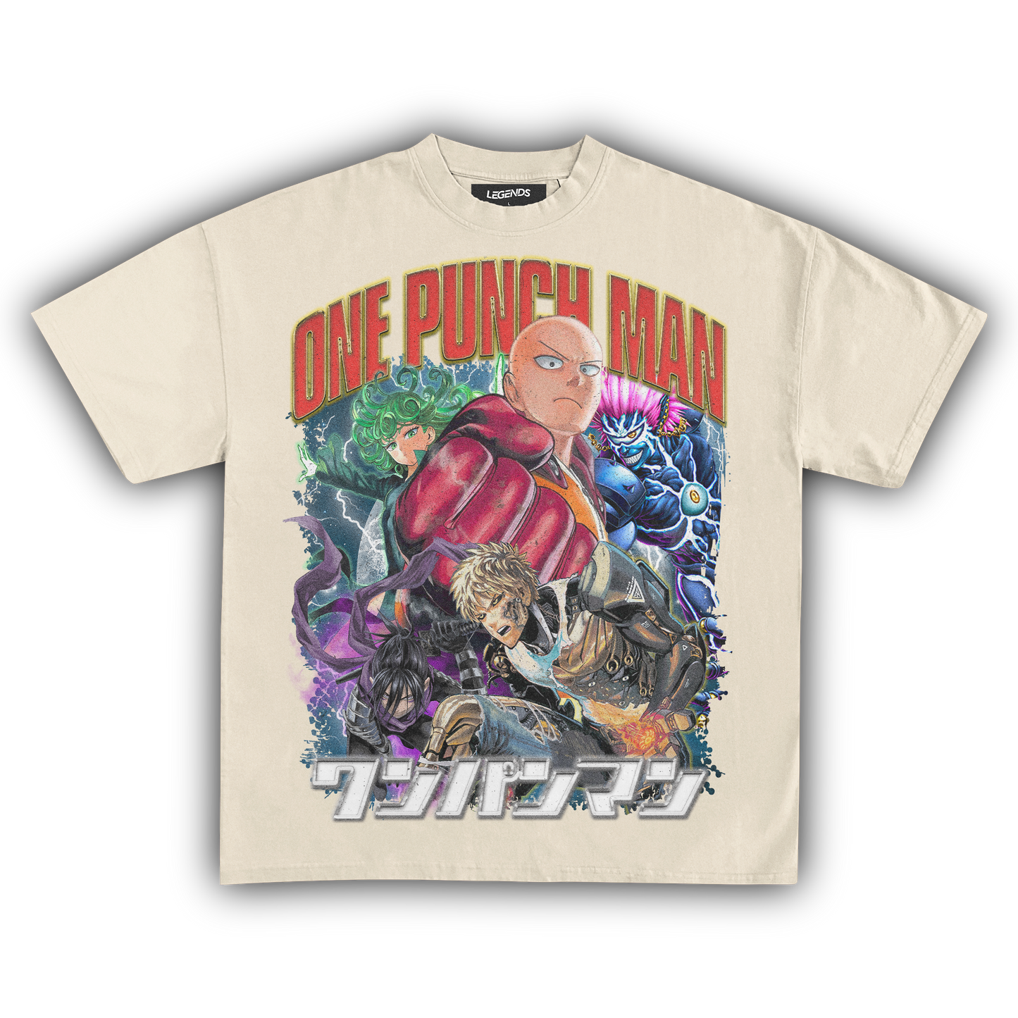 ONE PUNCH MAN: SAITAMA VINTAGE TEE (Volume 2)