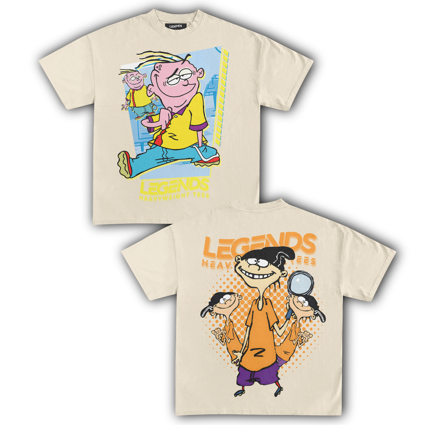 EDDY & EDD TEE (DOUBLE SIDED)
