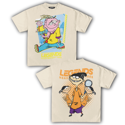 EDDY & EDD TEE (DOUBLE SIDED)