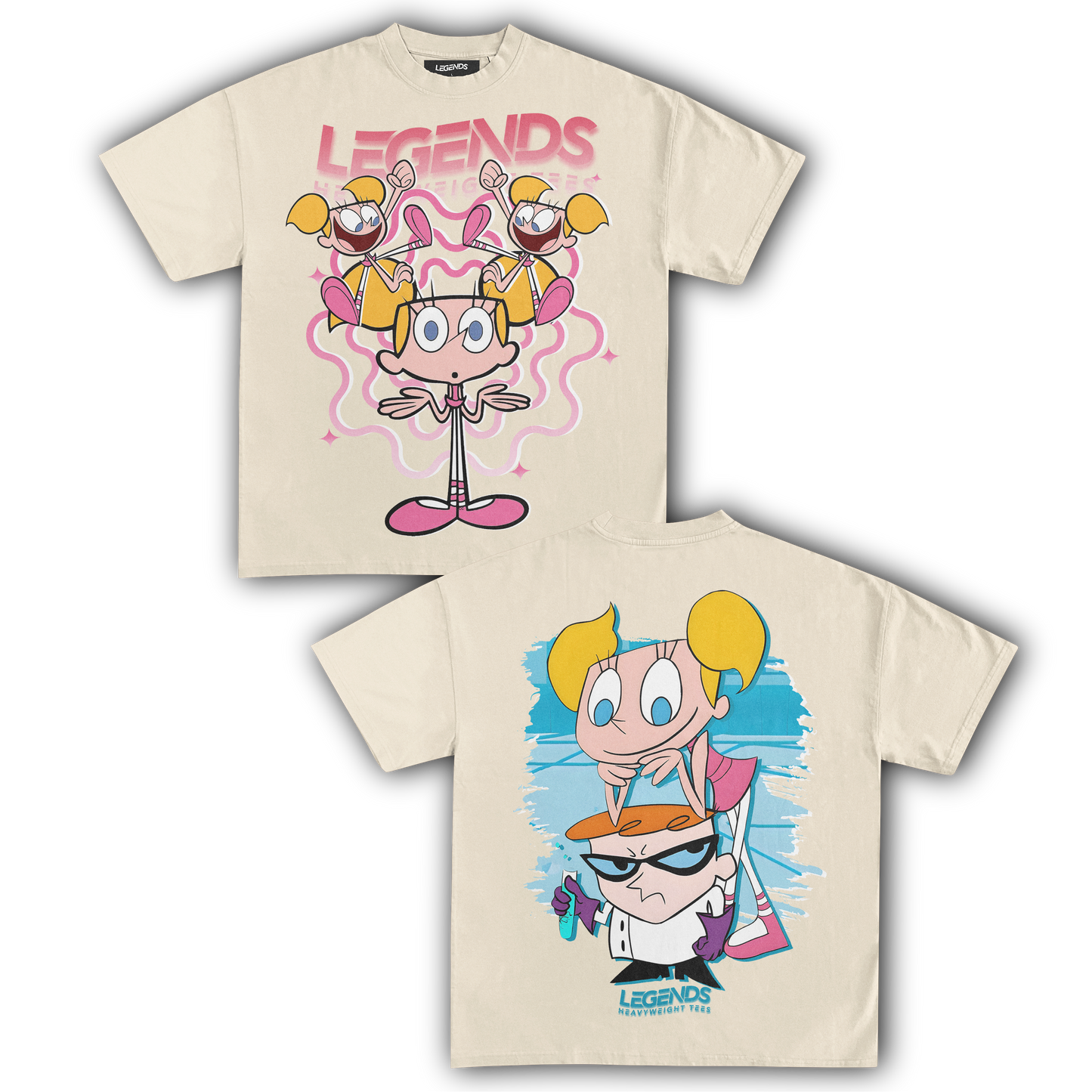 DEXTER’S LABORATORY TEE IV (DOUBLE SIDED)
