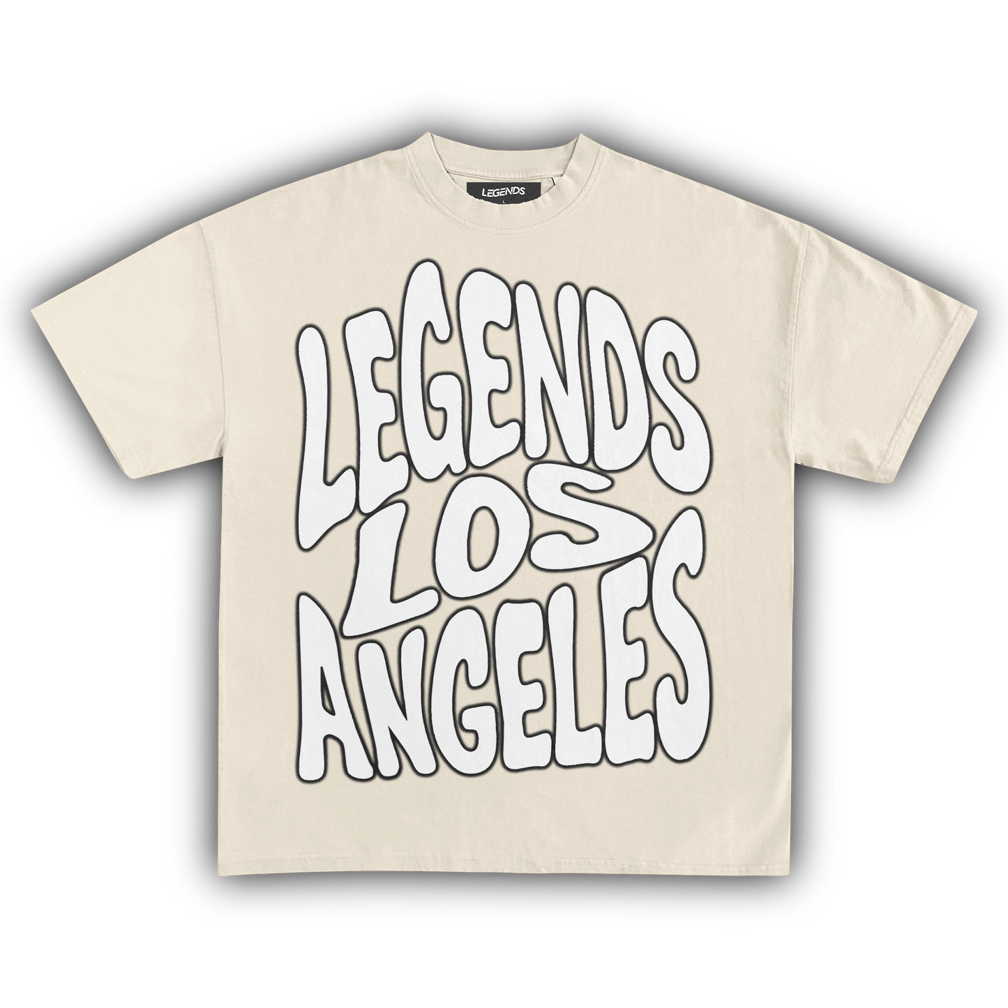 LEGENDS LOS ANGELES SINGLE TEE WHITE