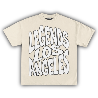 LEGENDS LOS ANGELES SINGLE TEE WHITE