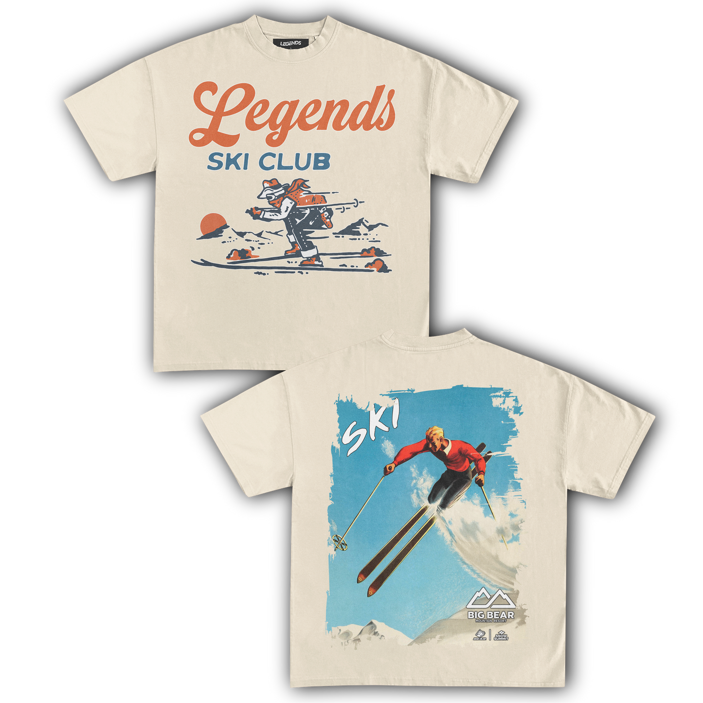 LEGENDS SKI CLUB - MAMMOTH I (DOUBLE SIDED)