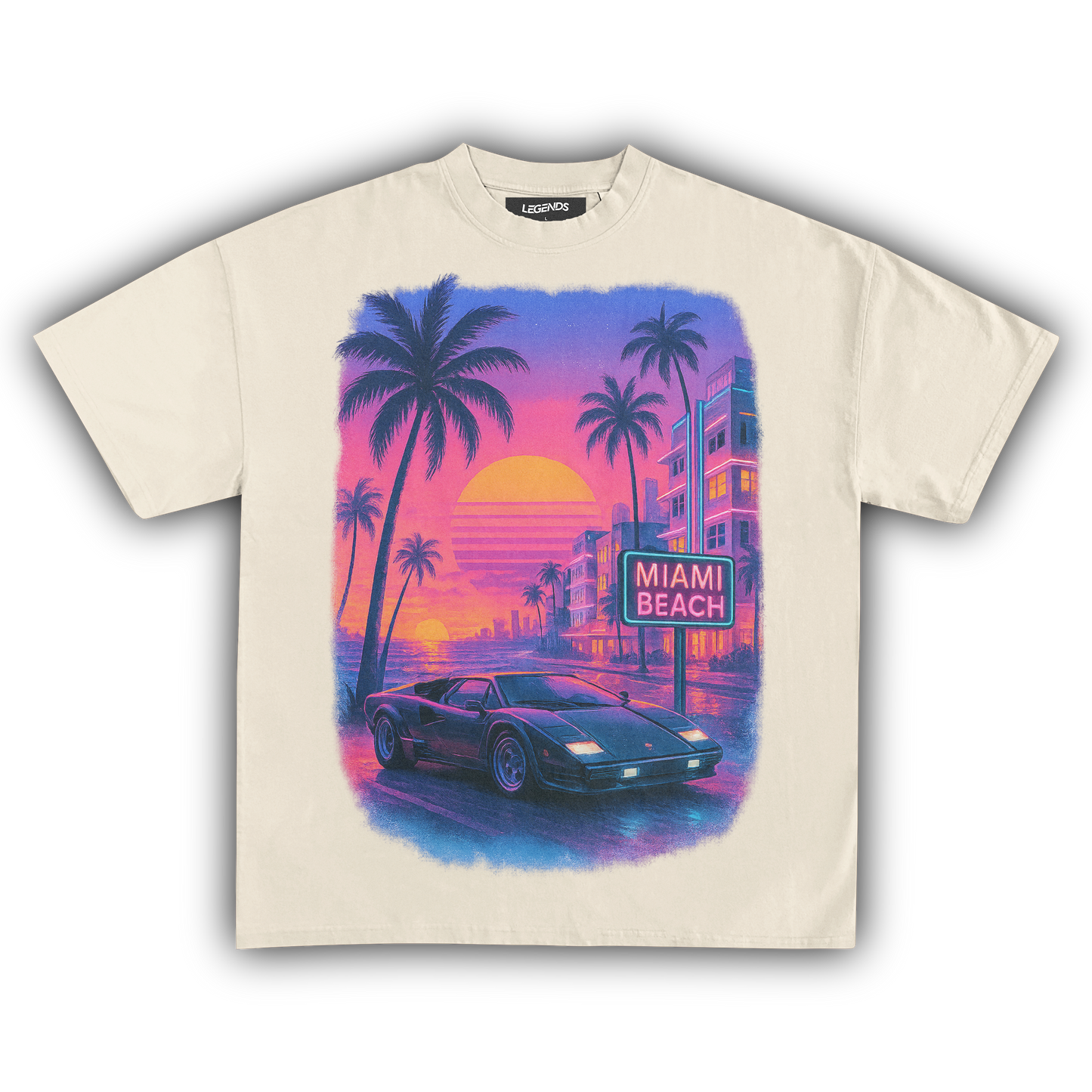 MIAMI BEACH TEE