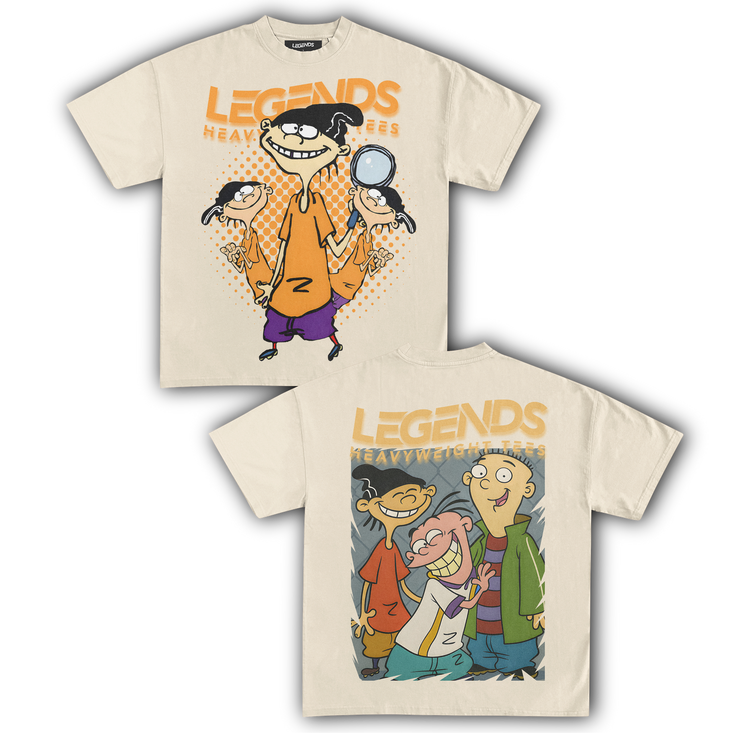 ED, EDD N EDDY TEE II (DOUBLE SIDED)