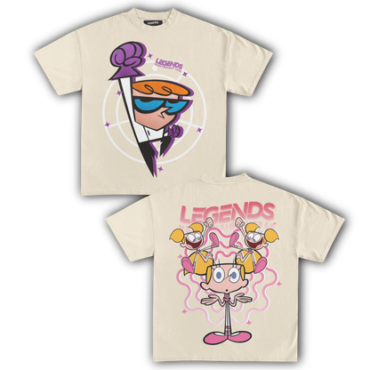 DEXTER & DEEDEE TEE (DOUBLE SIDED)