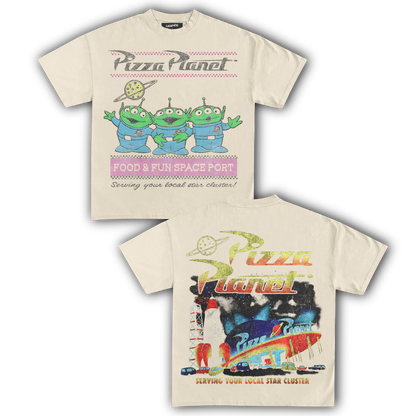 TOY STORY - PIZZA PLANET TEE IV (DOUBLE SIDED)