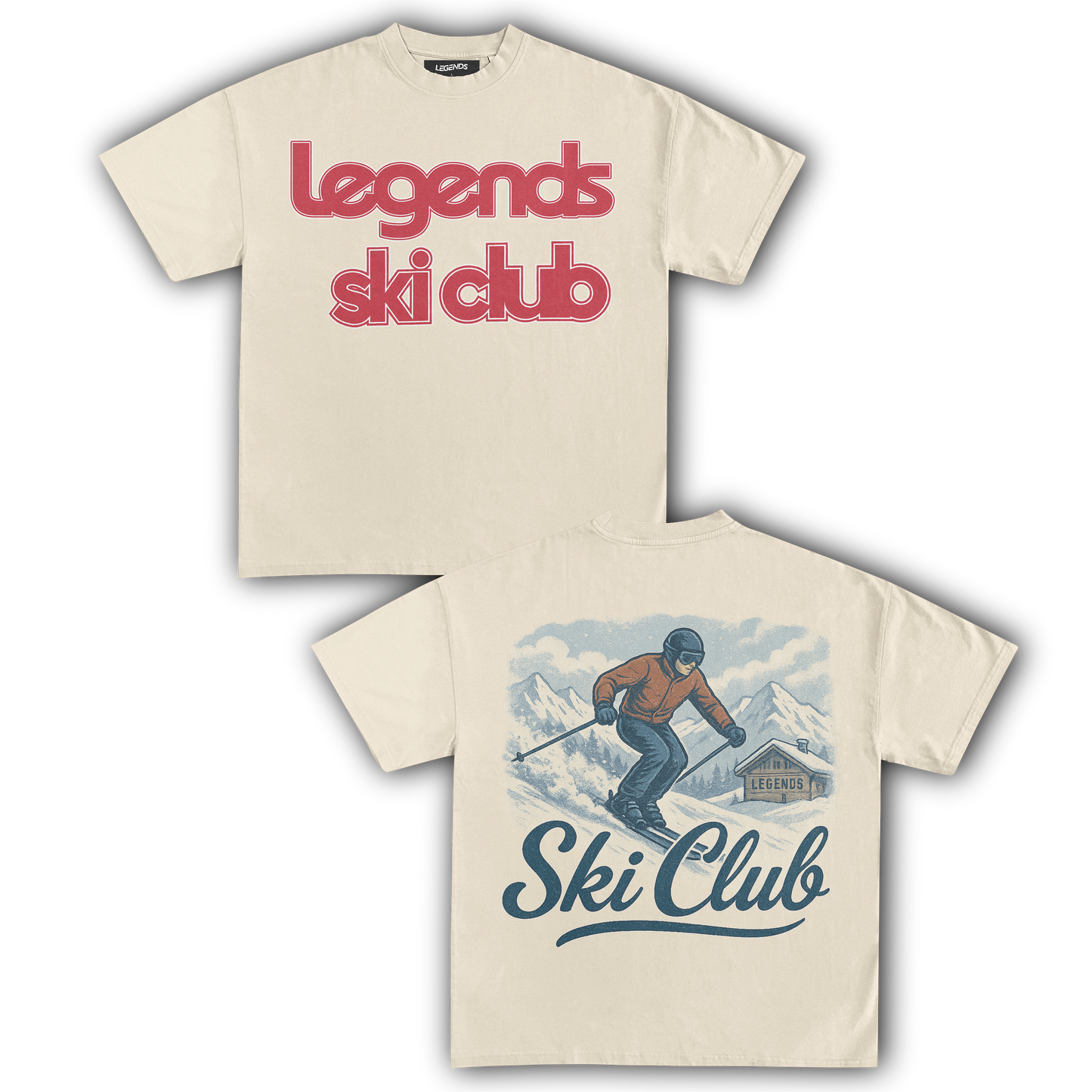 SKI CLUB LEGENDS - SKI CLUB II (DOUBLE SIDED)