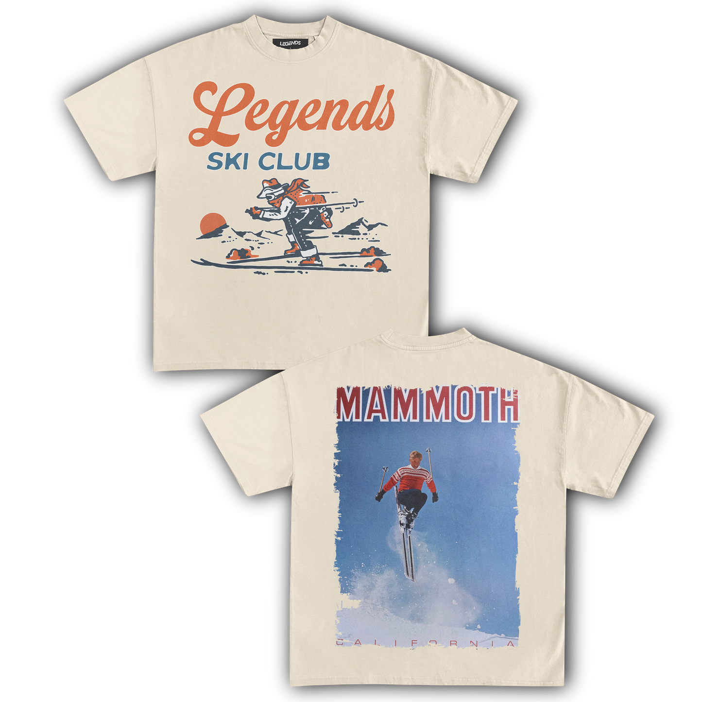 LEGENDS SKI CLUB - MAMMOTH V (DOUBLE SIDED)