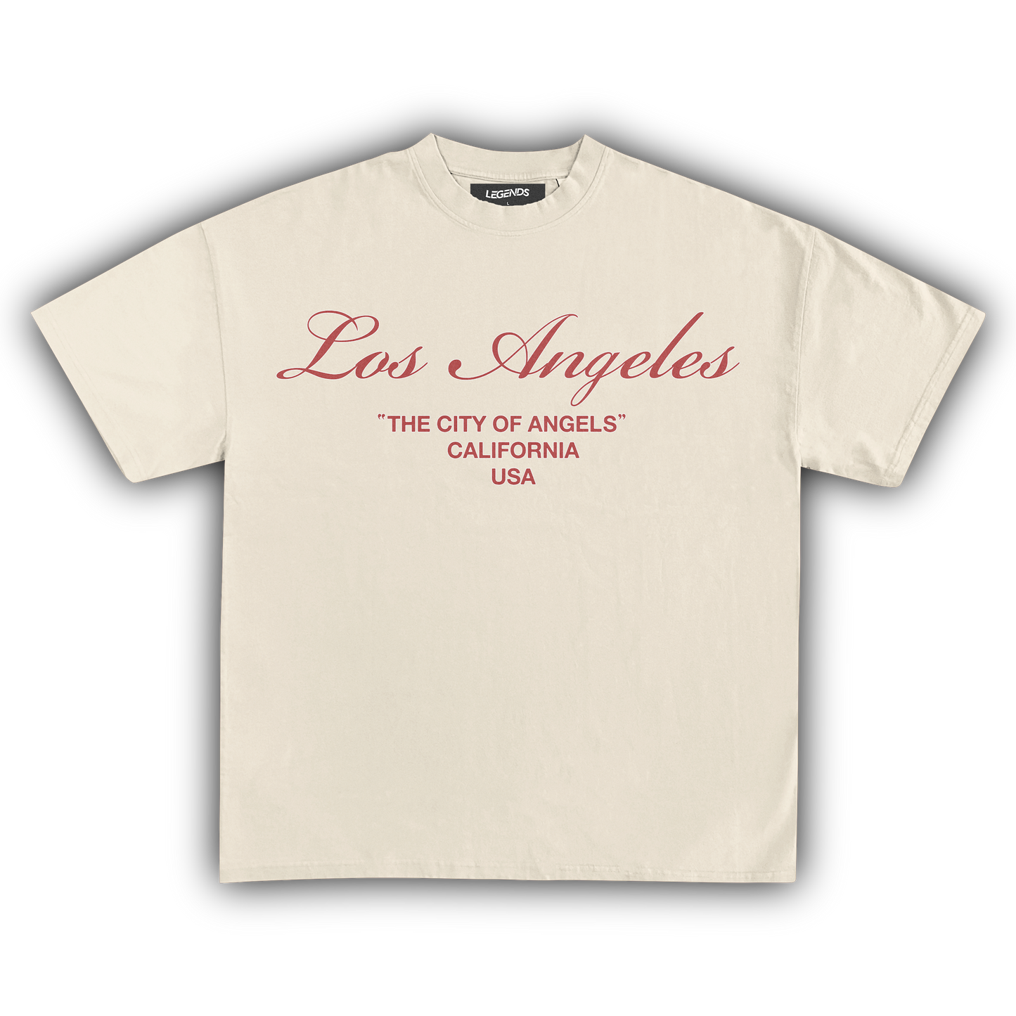 CITY OF ANGELS V1 SINGLE TEE WHITE