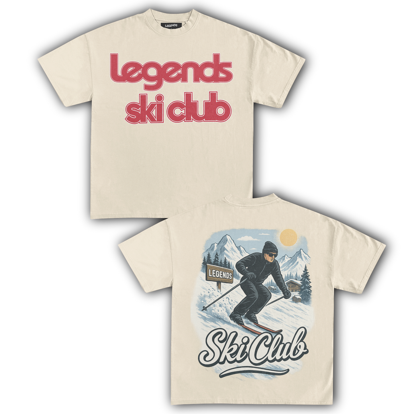 SKI CLUB LEGENDS - SKI CLUB I (DOUBLE SIDED)