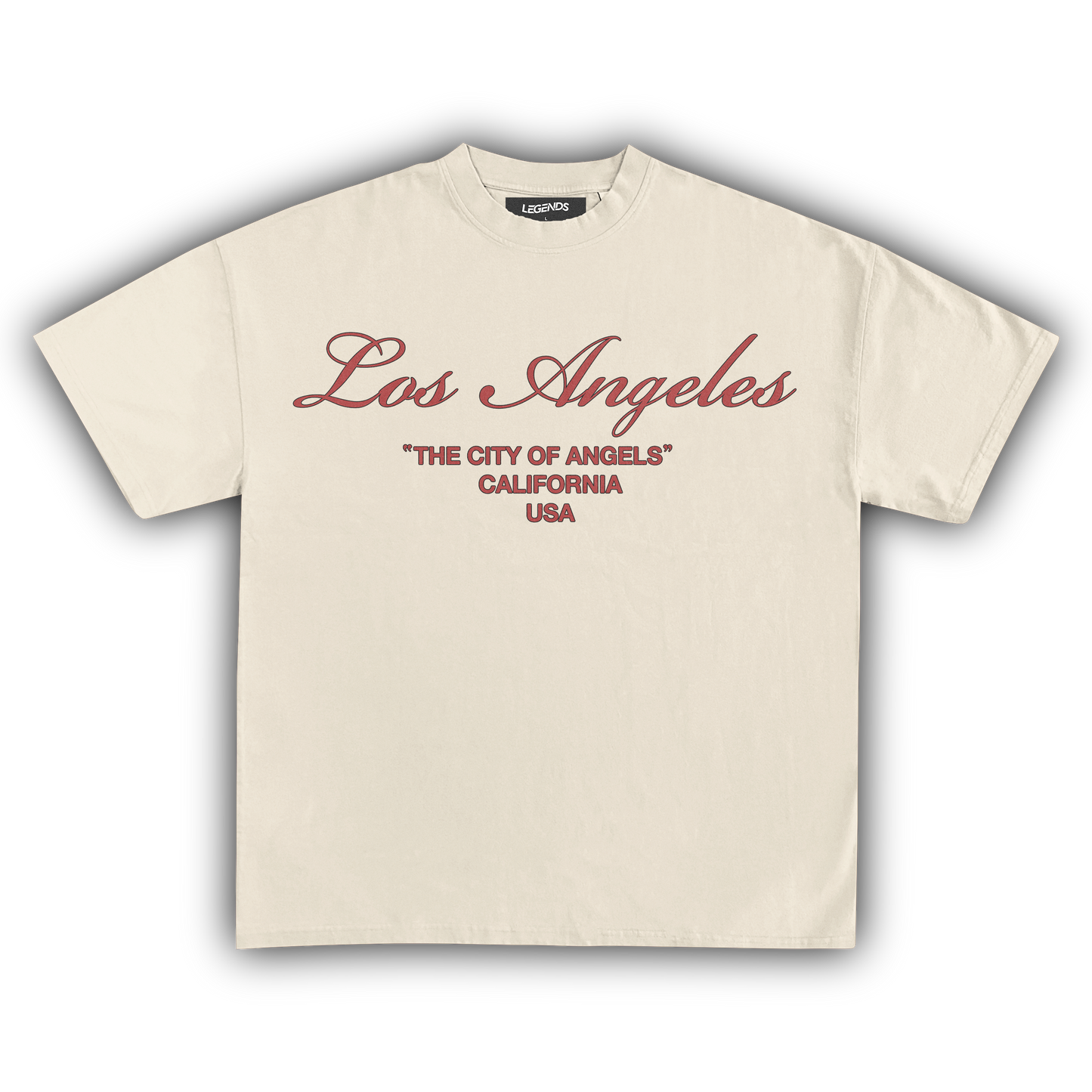 CITY OF ANGELS V1 SINGLE TEE BLACK