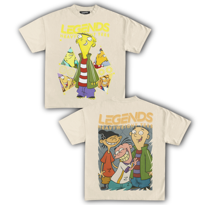 ED, EDD N EDDY TEE I (DOUBLE SIDED)