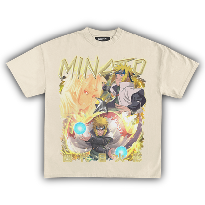 NARUTO SHIPPUDEN MINATO VINTAGE TEE