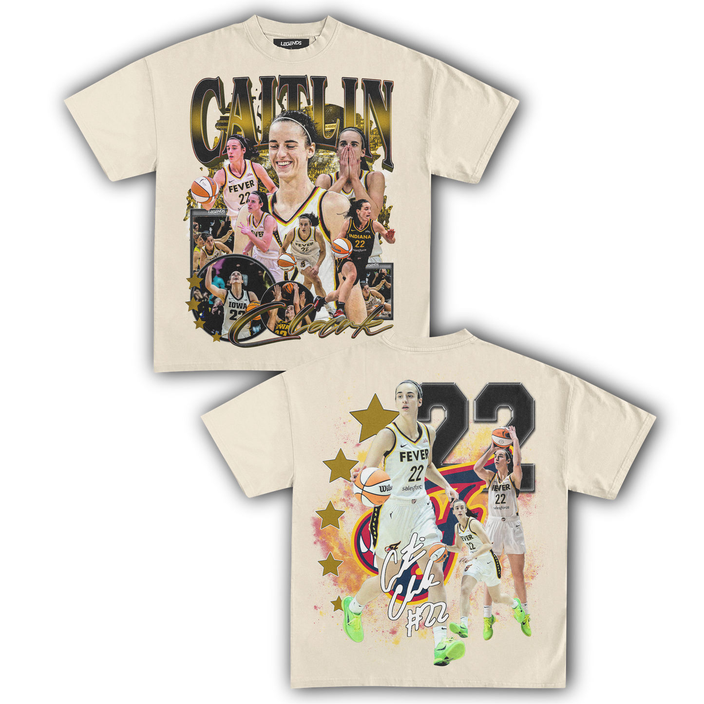 CAITLIN CLARK FEVER TEE (Double)