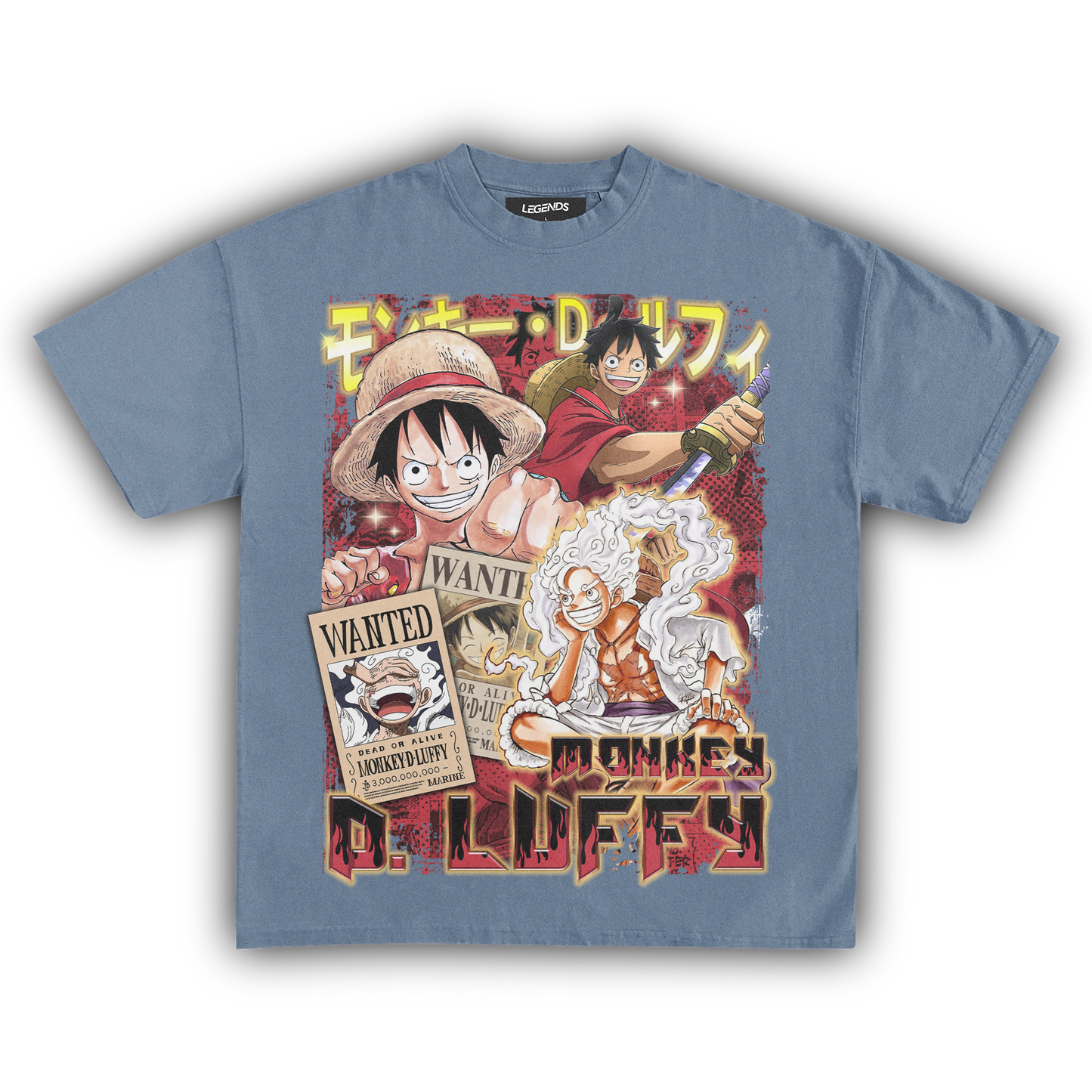 MONKEY D. LUFFY VINTAGE TEE