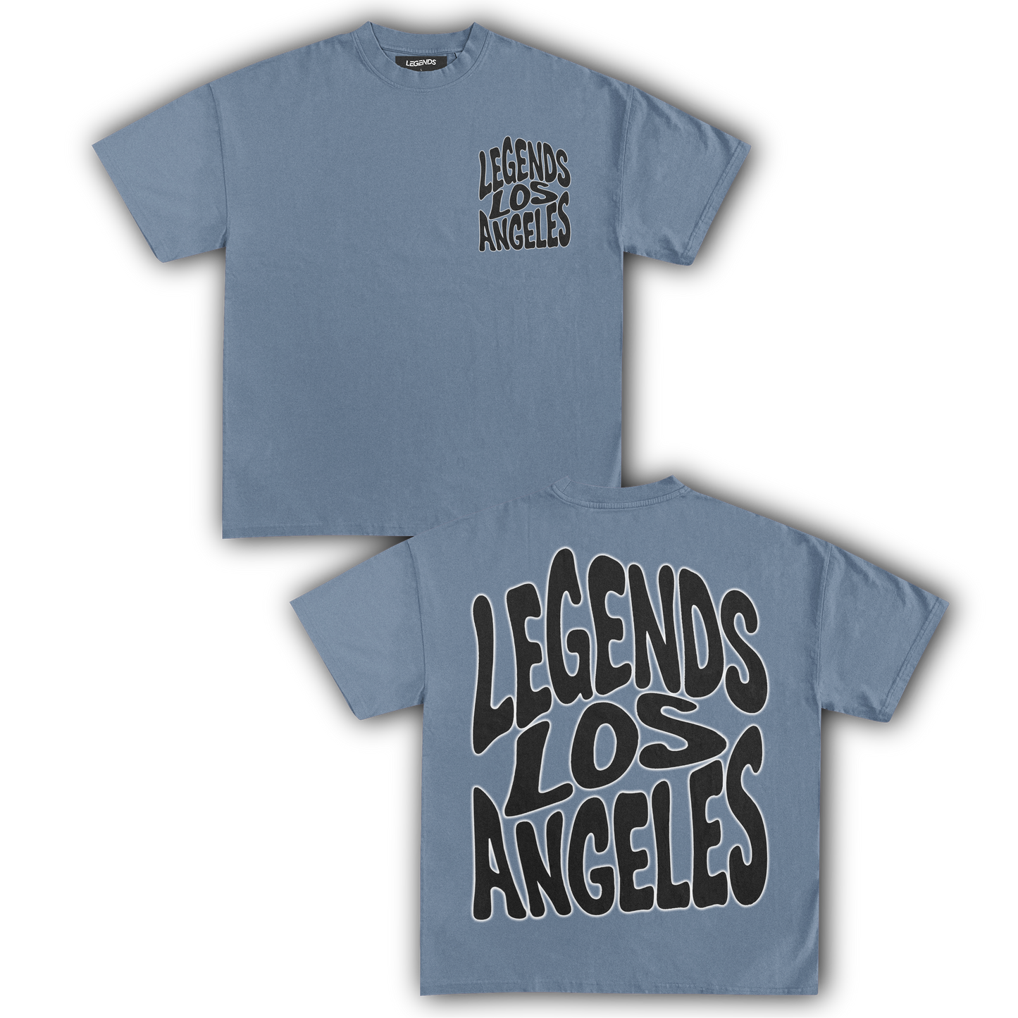 LEGENDS LOS ANGELES DOUBLE TEE BLACK