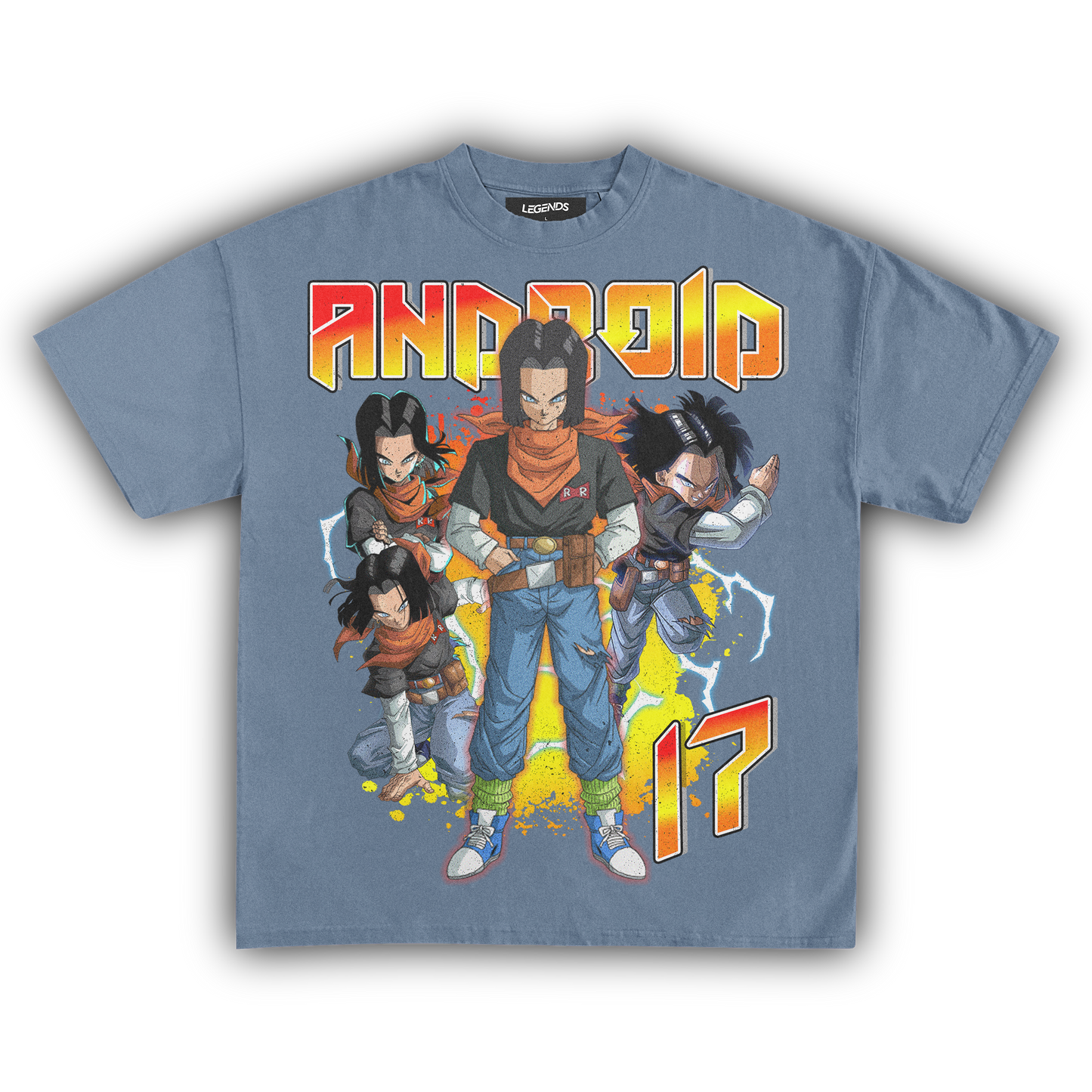 DRAGON BALL Z: ANDROID 17 VINTAGE TEE