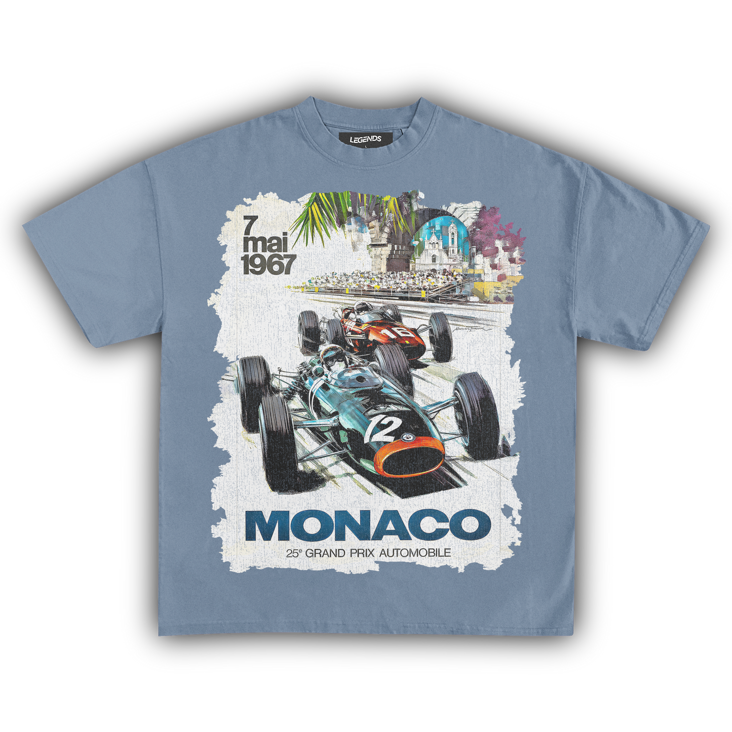 MONACO 7 MAI GRAND PRIX TEE