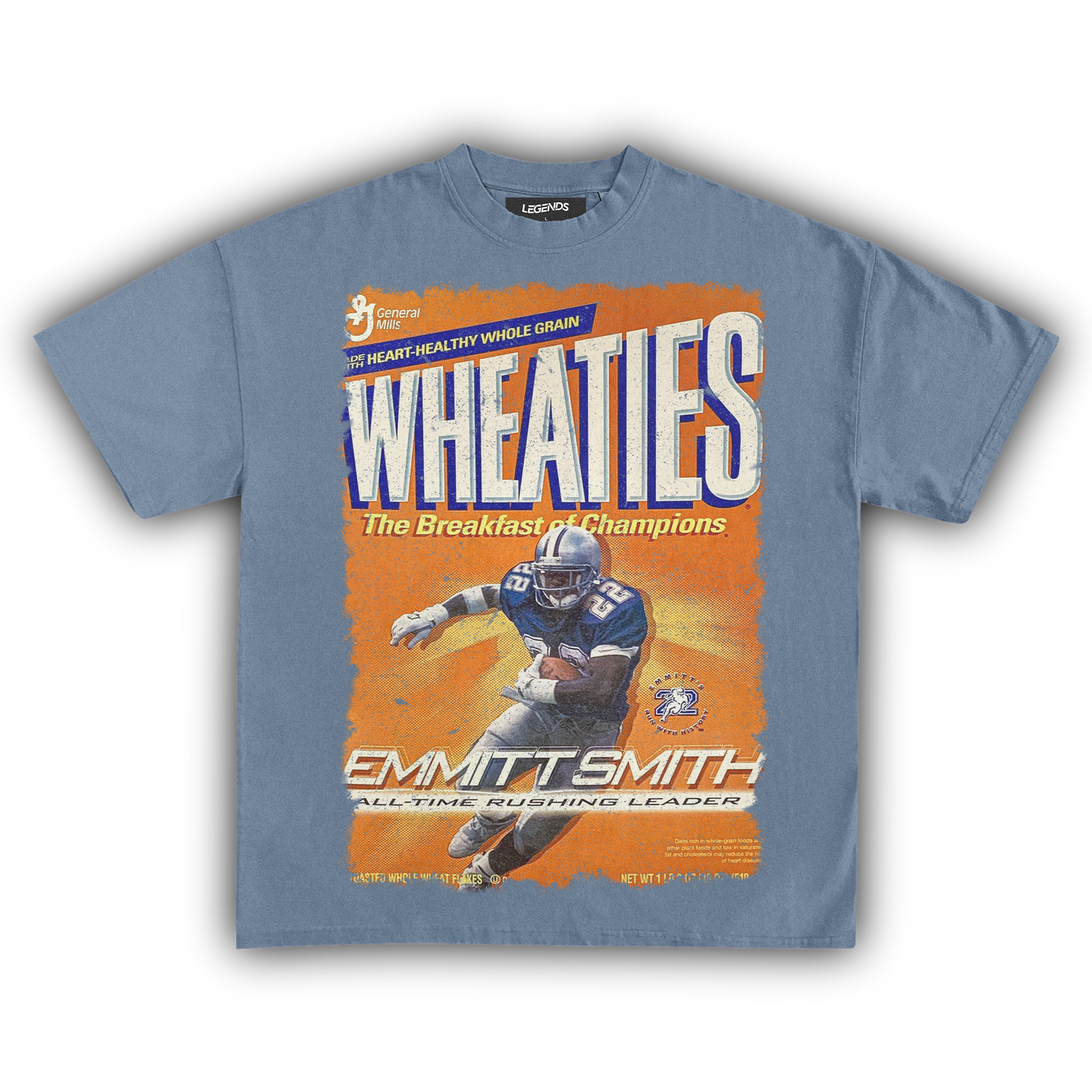 WHEATIES EMMITT SMITH 2002 VINTAGE TEE