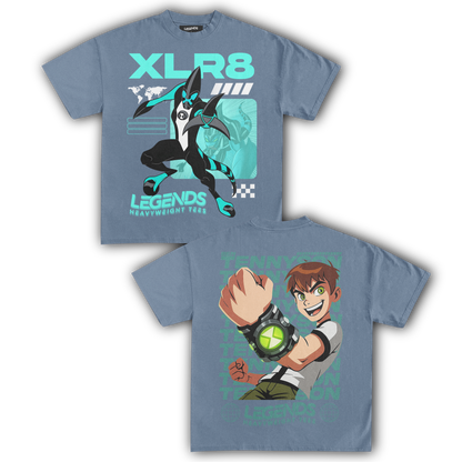 XLR8 & BEN TENNYSON TEE (DOUBLE SIDED)