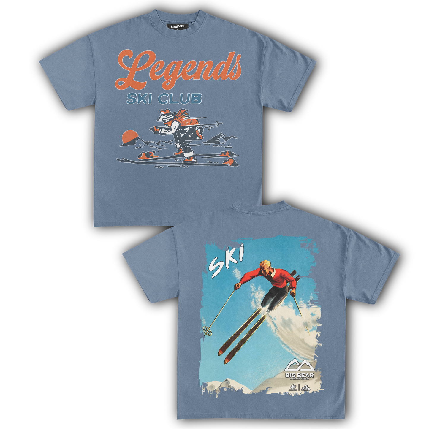 LEGENDS SKI CLUB - MAMMOTH I (DOUBLE SIDED)