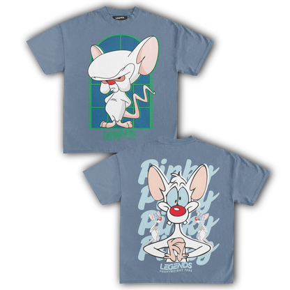 THE BRAIN & PINKY TEE (DOUBLE SIDED)