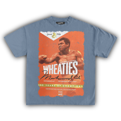 WHEATIES MUHAMMAD ALI 1999 VINTAGE TEE