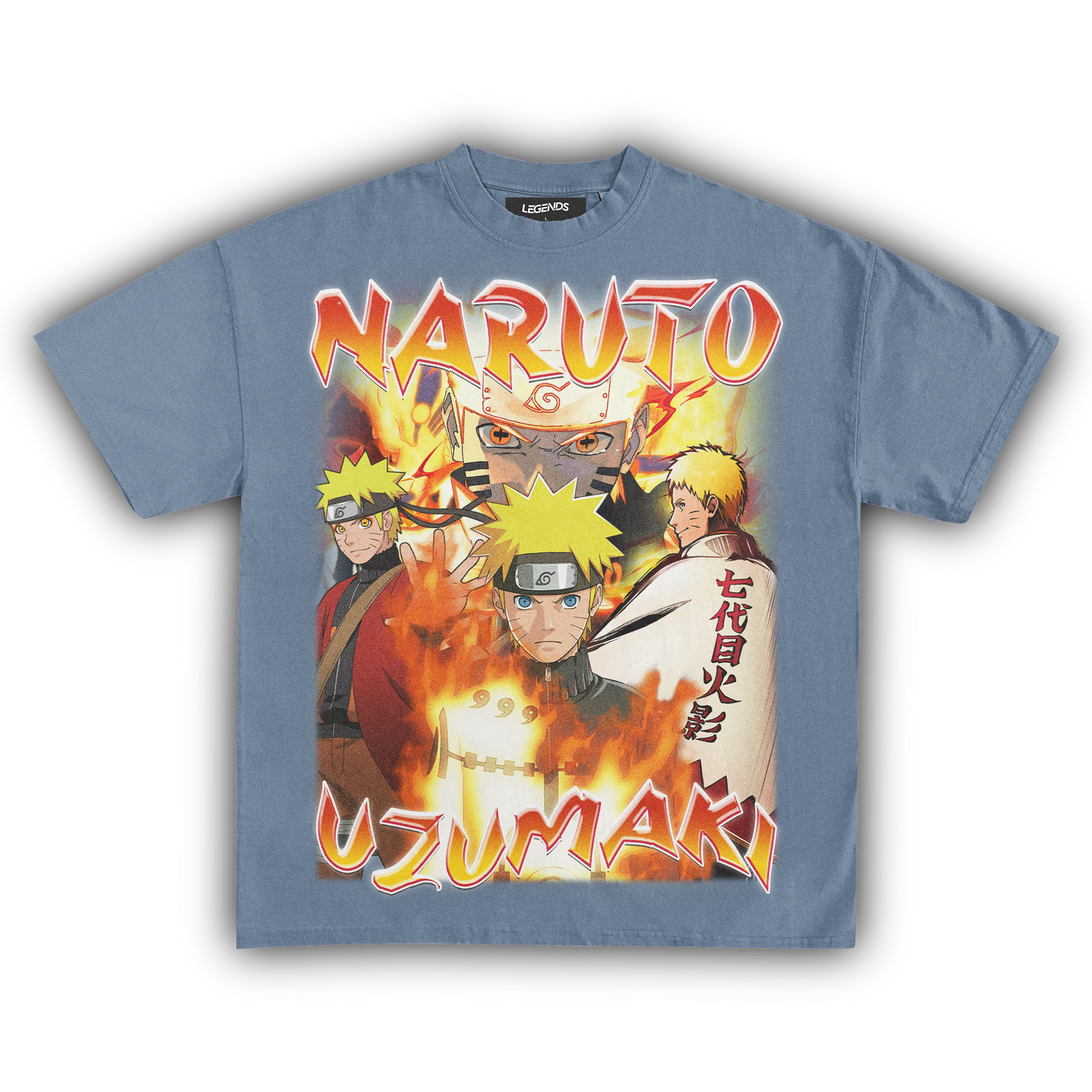 Naruto Uzumaki Tee » Anime » Vintage Heavyweight T-Shirt Naruto Uzumaki Tee » Anime » Vintage Heavyweight T-Shirt