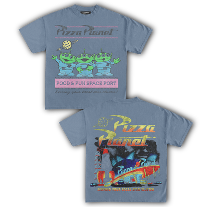 TOY STORY - PIZZA PLANET TEE IV (DOUBLE SIDED)