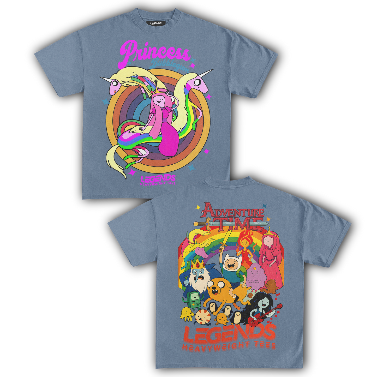 ADVENTURE TIME - PRINCESS BUBBLEGUM TEE II (DOUBLE SIDED)