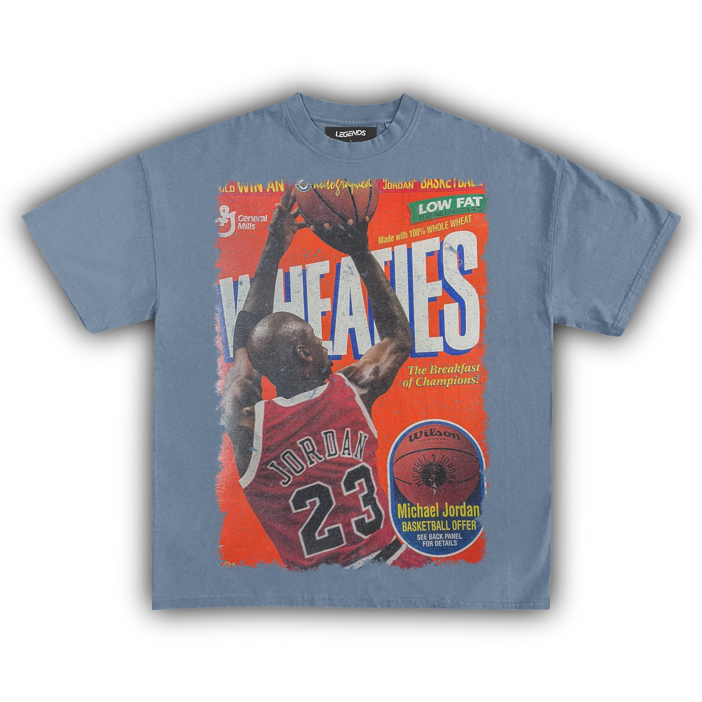 WHEATIES MICHAEL JORDAN  1998 VINTAGE TEE