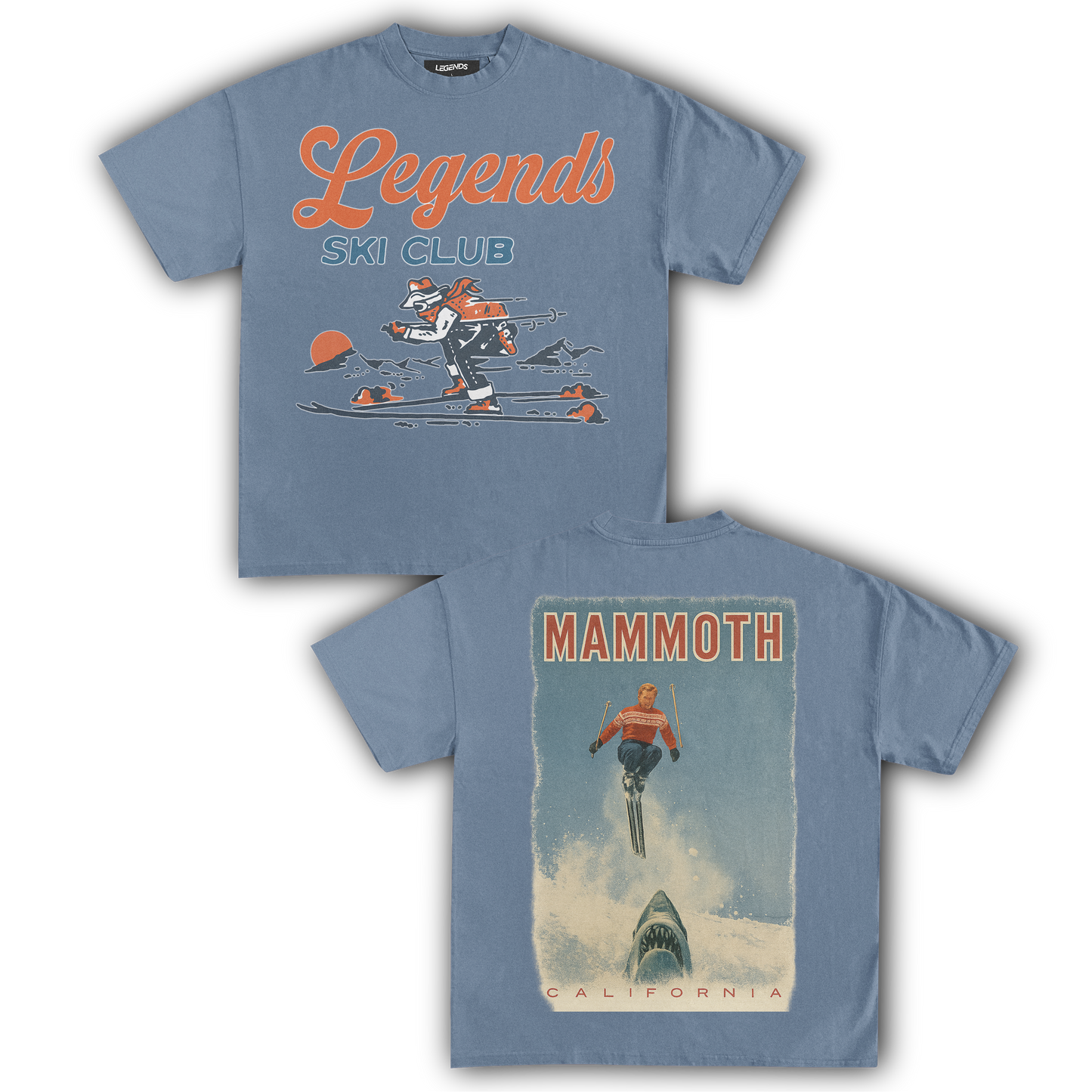 LEGENDS SKI CLUB - MAMMOTH JAWS (DOUBLE SIDED)