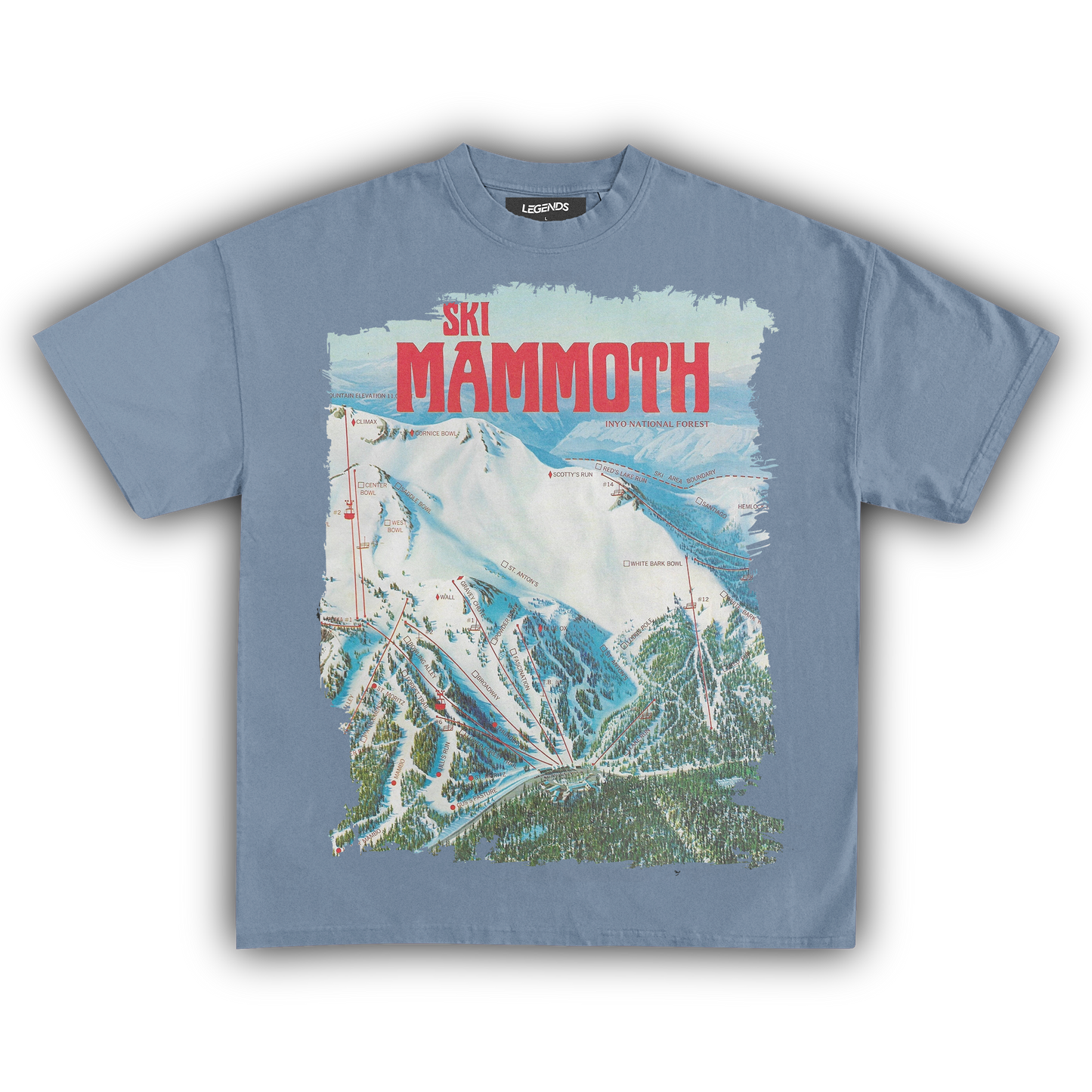 SKI MAMMOTH TEE