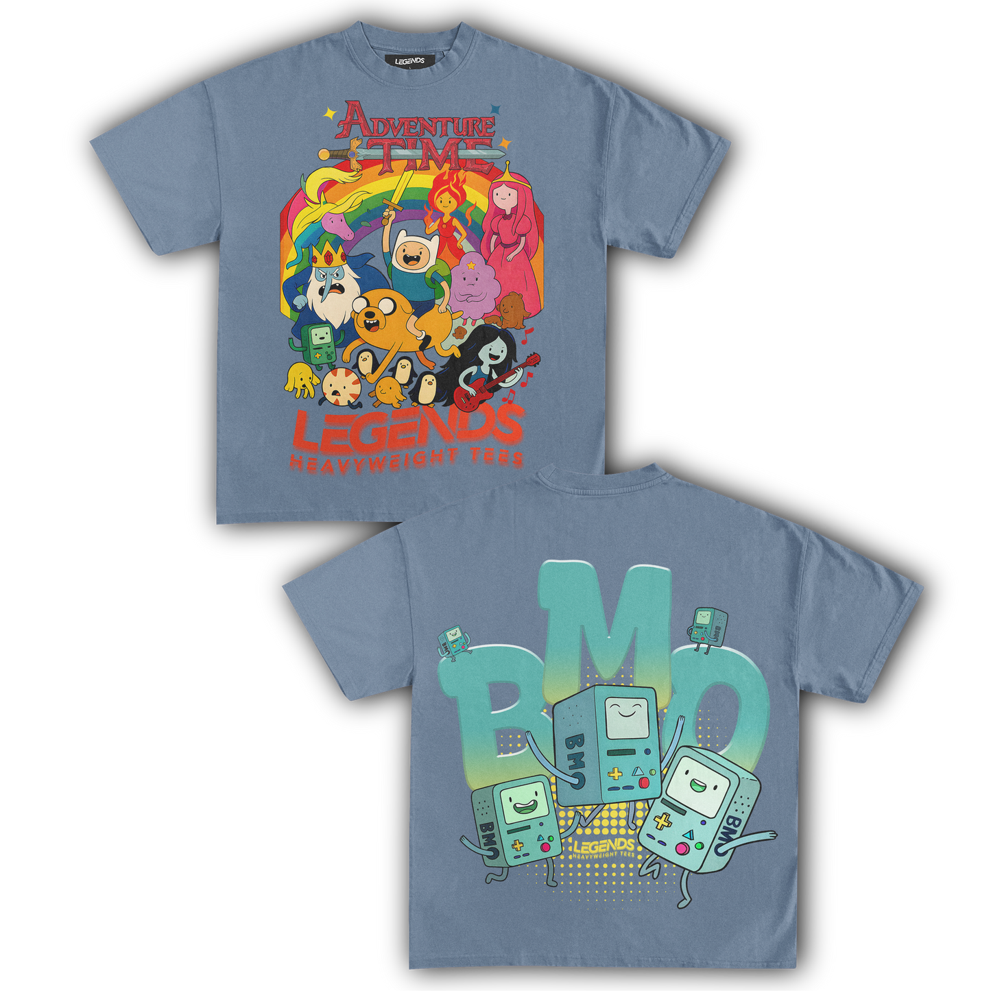 ADVENTURE TIME - BMO TEE I (DOUBLE SIDED)