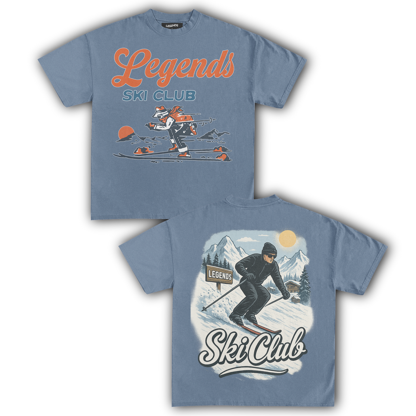 LEGENDS SKI CLUB - SKI CLUB I (DOUBLE SIDED)
