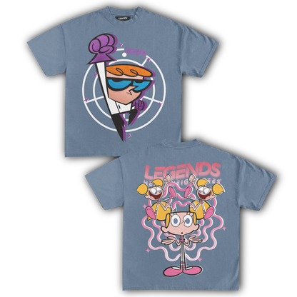 DEXTER & DEEDEE TEE (DOUBLE SIDED)