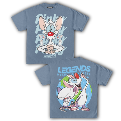 PINK & THE BRAIN TEE III (DOUBLE SIDED)