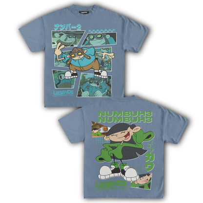 KIDS NEXT DOOR - NUMBER 2 & 3 TEE (DOUBLE SIDED)
