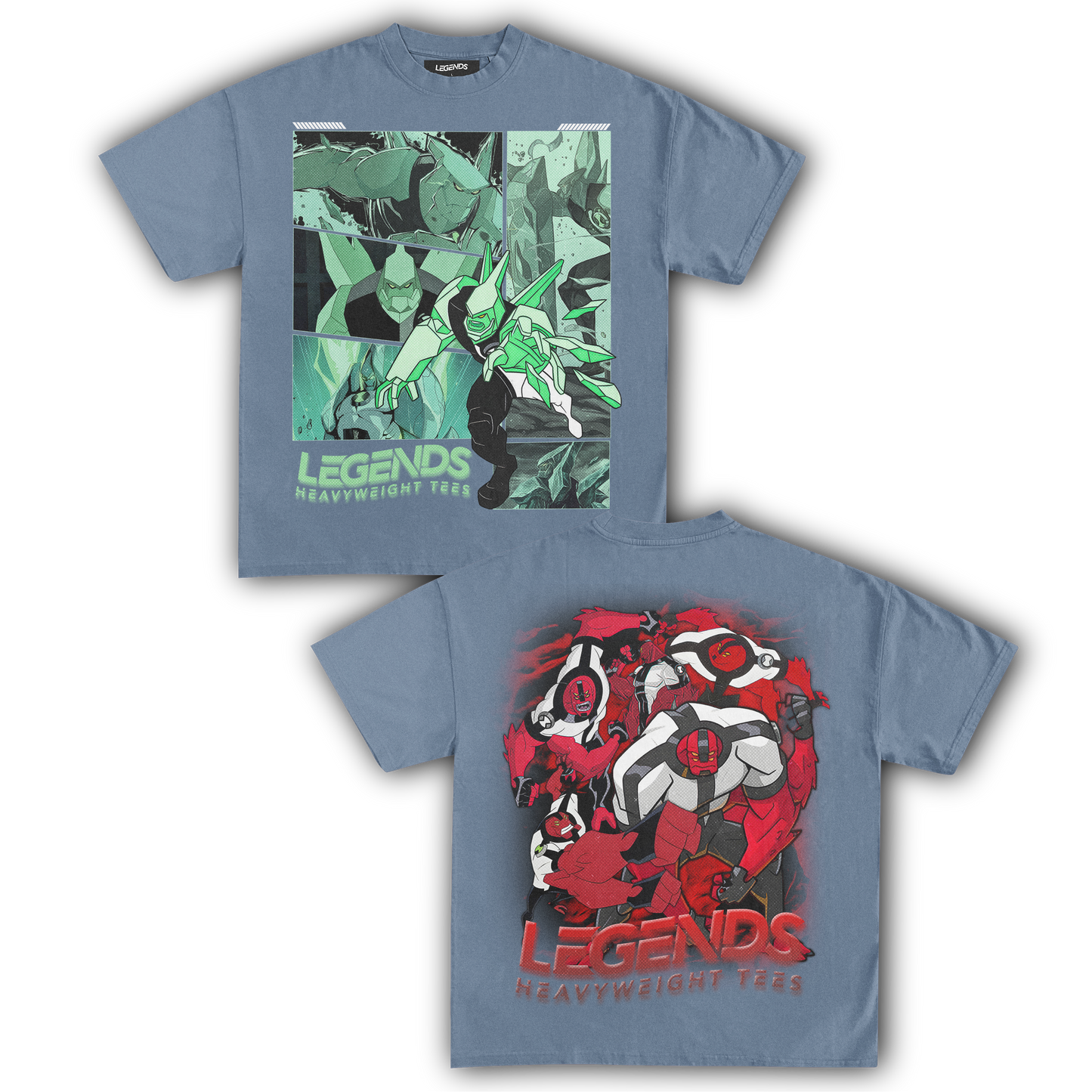 DIAMONDHEAD & FOURARMS TEE (DOUBLE SIDED)