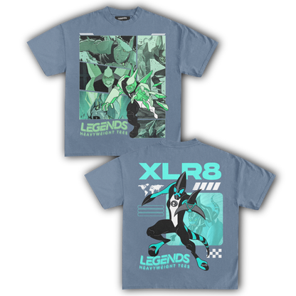 DIAMONDHEAD & XLR8 TEE (DOUBLE SIDED)