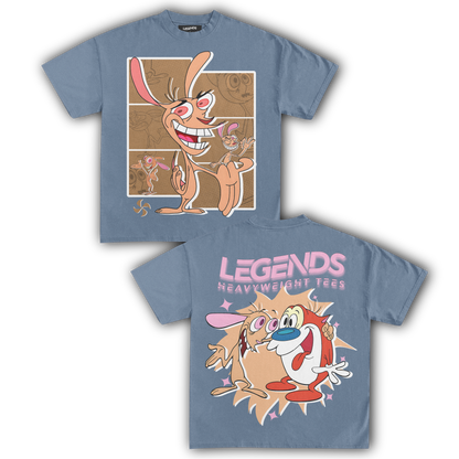 REN & STIMPY TEE III (DOUBLE SIDED)