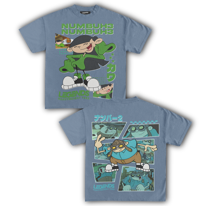 KIDS NEXT DOOR - NUMBER 3 & 2 TEE (DOUBLE SIDED)