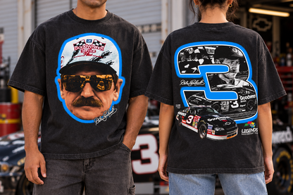 DALE EARNHARDT BIG 3 TEE (Double Sided)