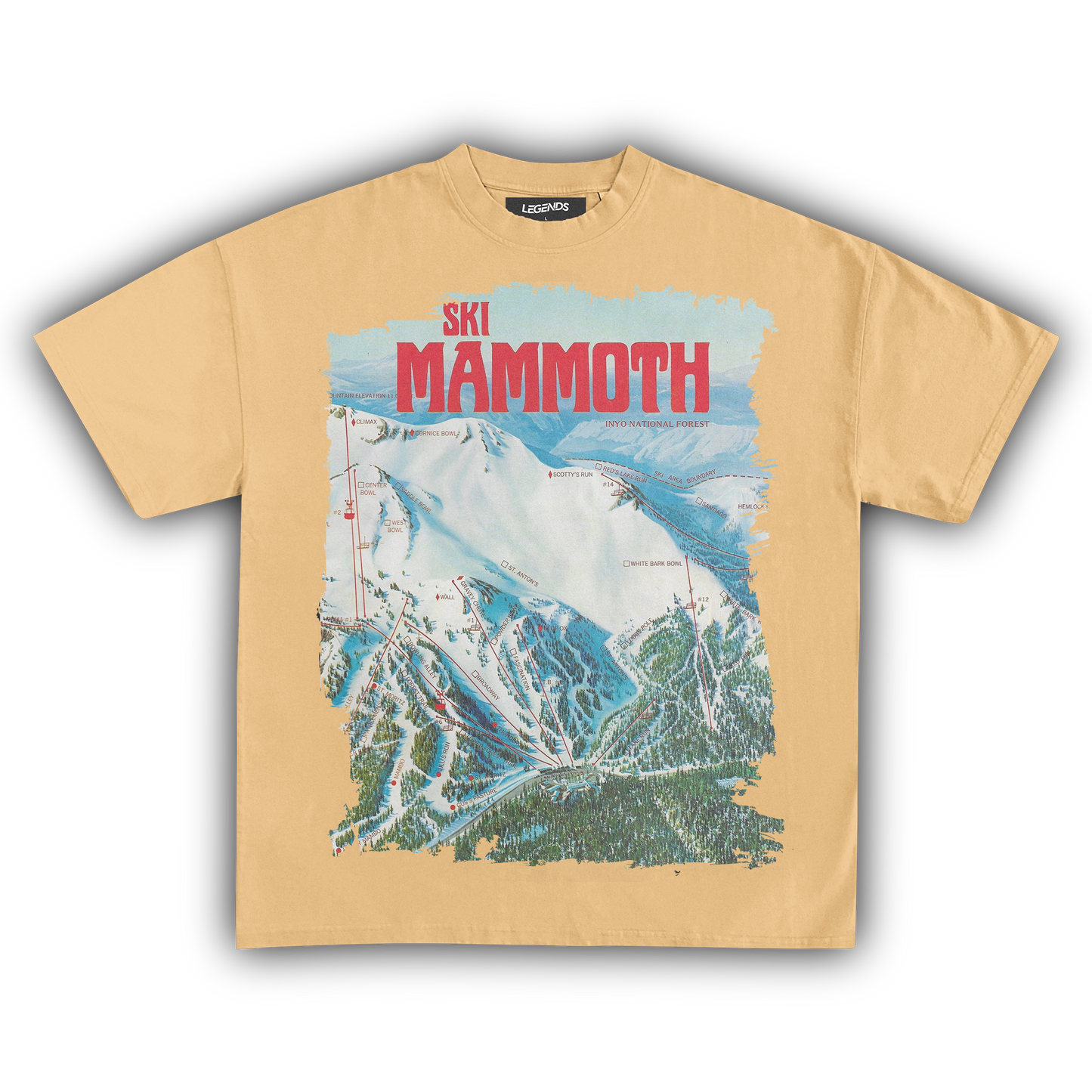 SKI MAMMOTH TEE