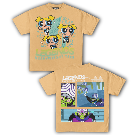 BUBBLES & MOJO JOJO TEE (DOUBLE SIDED)