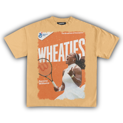 WHEATIES SERENA WILLIAMS 2001 VINTAGE TEE