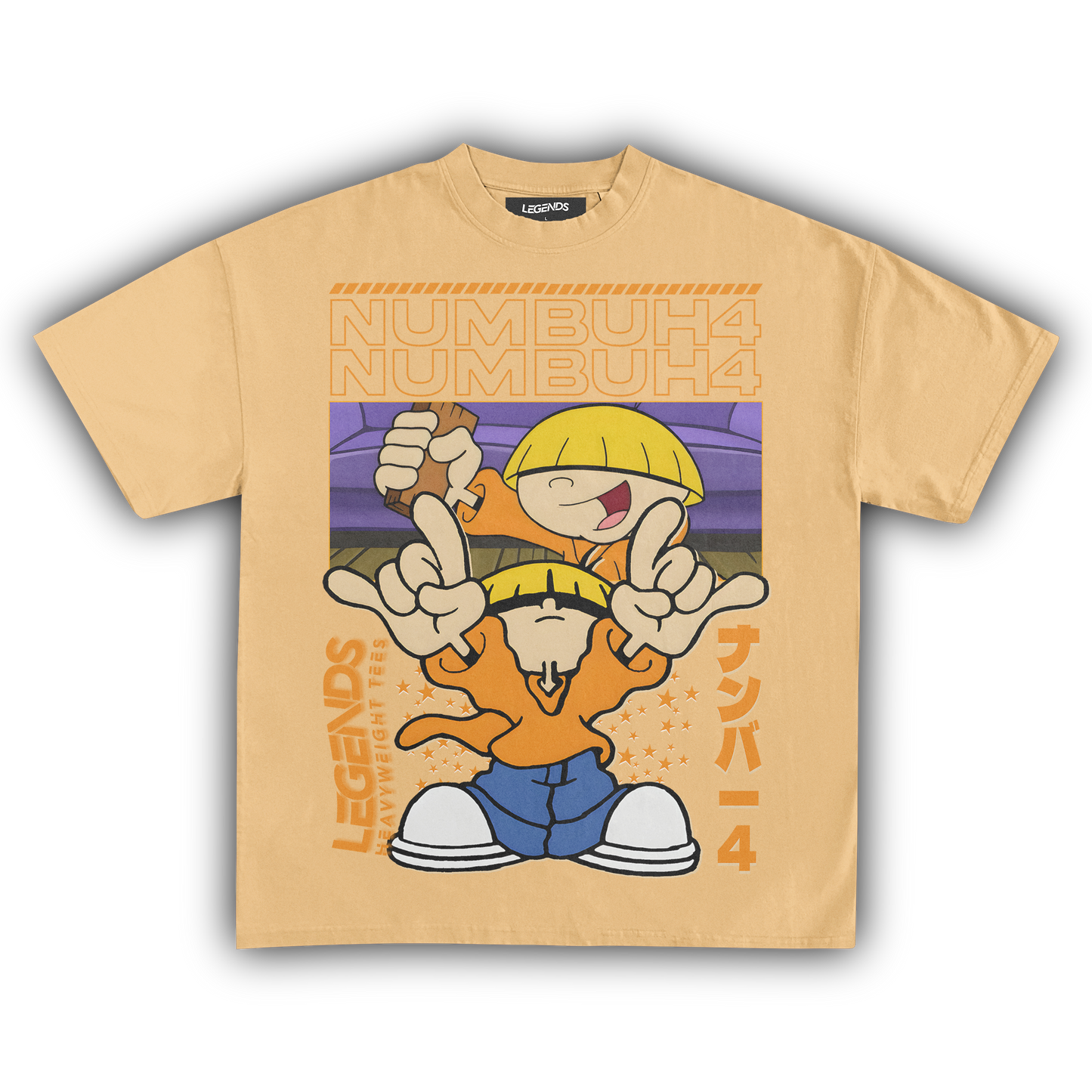 KIDS NEXT DOOR - NUMBER FOUR TEE